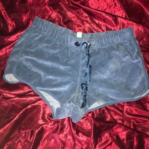 Crushed Velvet Shorts